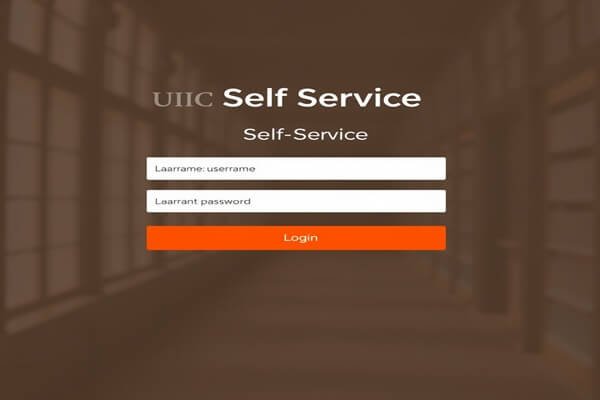 UIUC Self Service Login