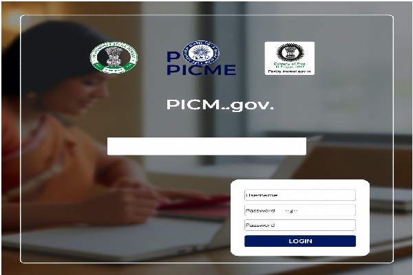 PICME Login @picme.tn.gov.in