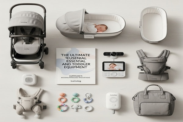 The Ultimate Guide to Essential Baby and Toddler Equipment: Featuring Lumolog’s Modern Parenting Innovations