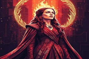 Imagesize: 2160×3840 Melisandre — High-Definition Artistry Meets Pop Culture Iconography