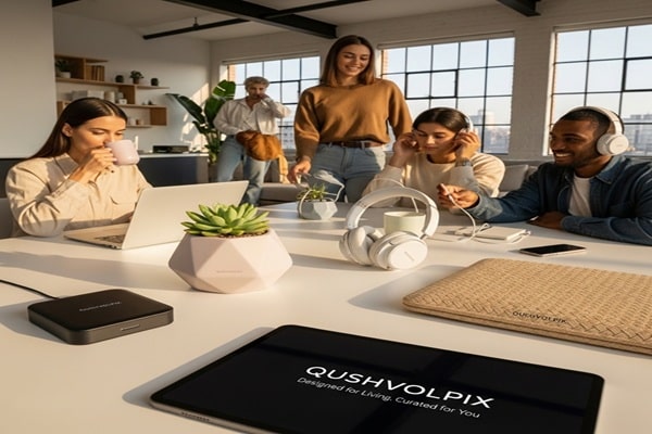 Qushvolpix: A Lifestyle Brand for the Design-Conscious Digital Generation