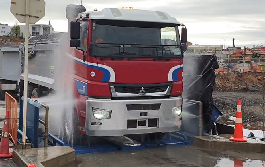 How Truck Wheel Wash Systems Help Australian Sites Stay Compliant