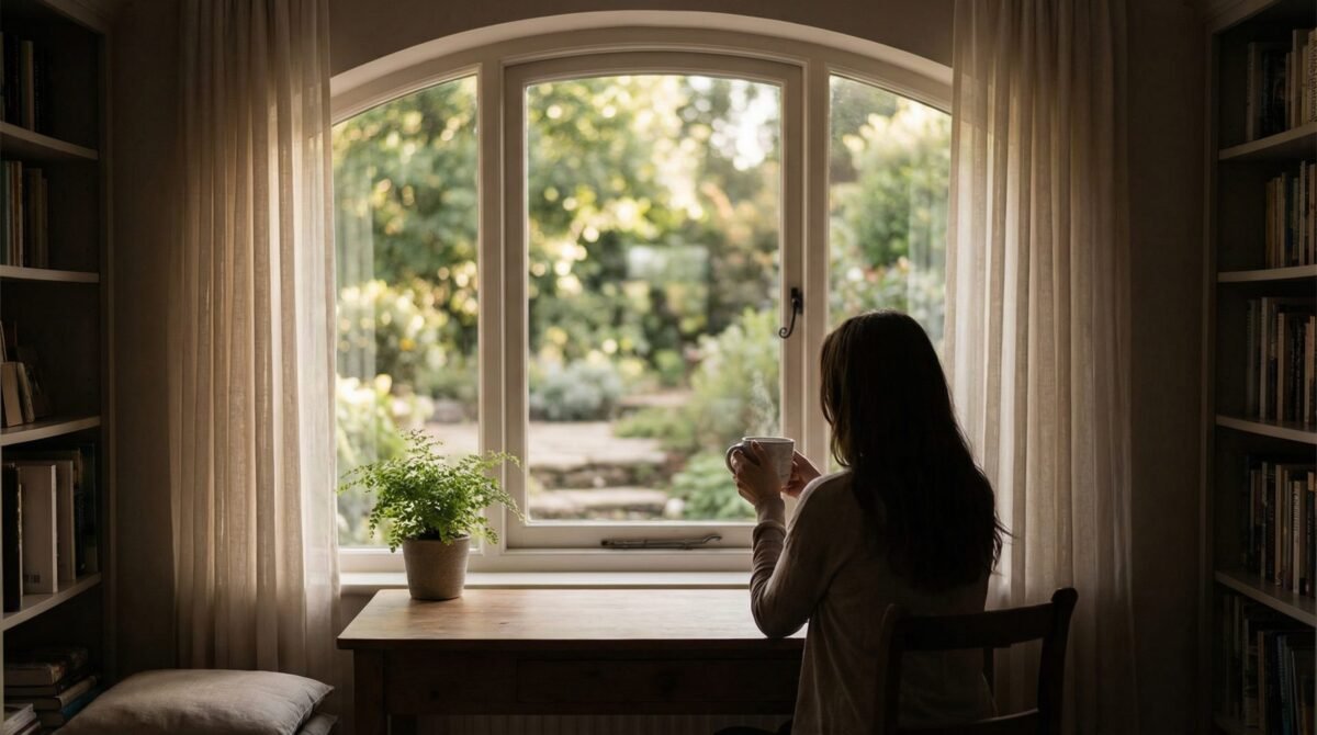 Angelica Zachary - a woman of quiet strength and private dignity, reflecting on her life away from the spotlight