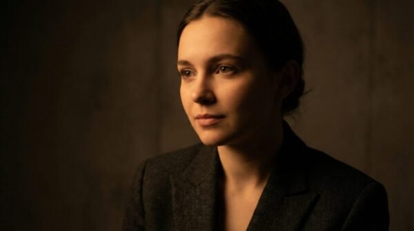 Thomasin McKenzie actress portrait - cinematic dramatic lighting