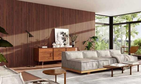 Creative design ideas using wall slats and beams for modern interiors