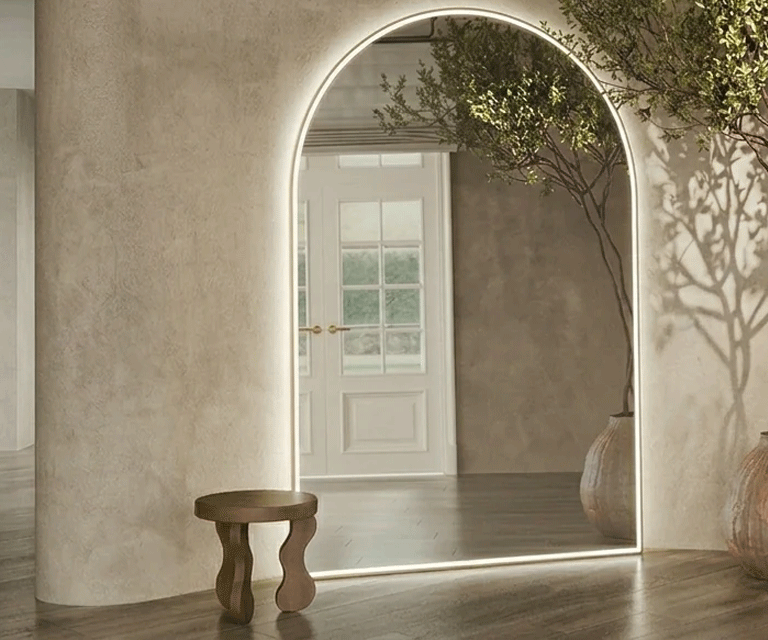 Standing Mirrors in Dubai – Luxury Floor & Full Length Designs by HomeKode