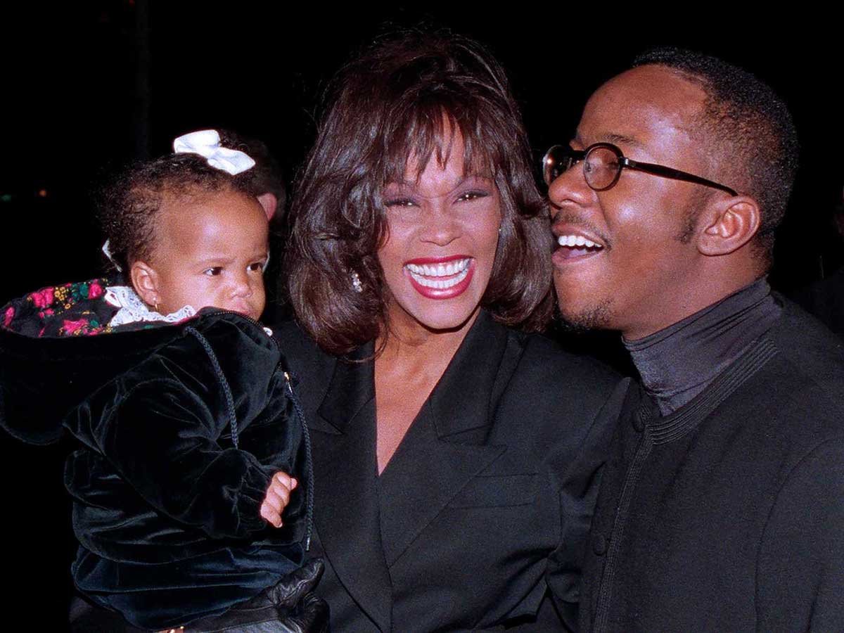 Whitney Houston and Her Daughter