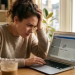 Camsurf troubleshooting guide showing error messages and connection problems on mobile device
