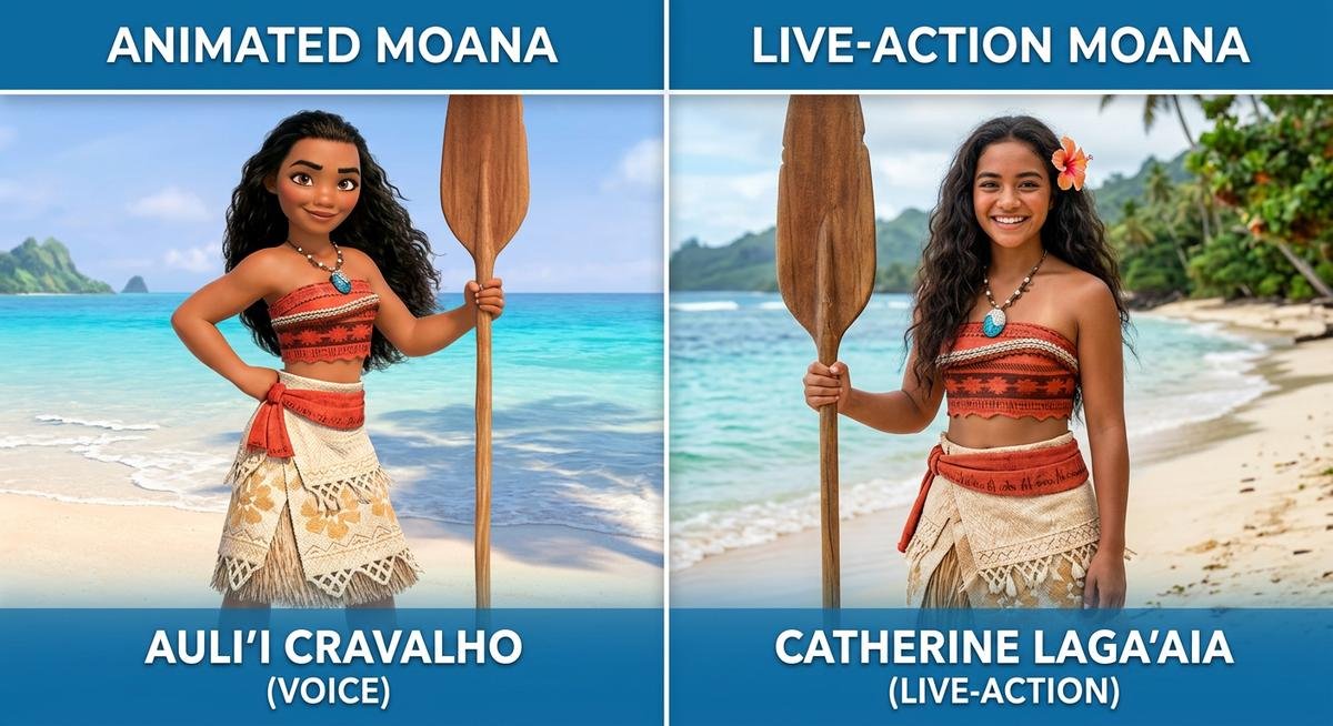 moana live action cast who is playing moana
