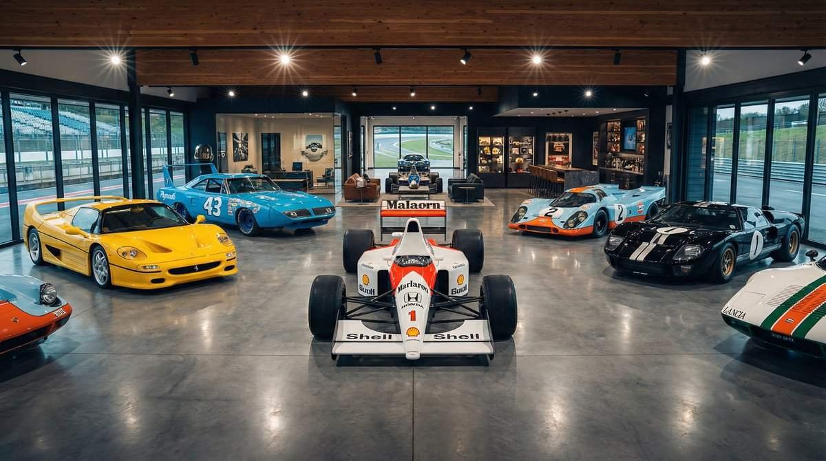 more than a ceo united autosports and a priceless car collection