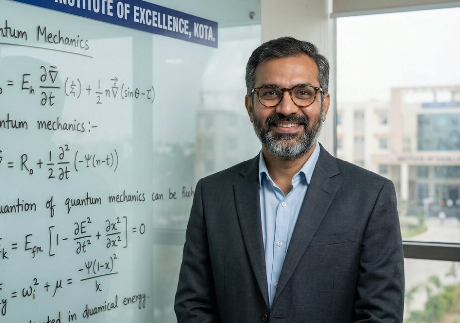 NV Sir Nitin Vijay physics teacher and edupreneur at Motion Education Kota