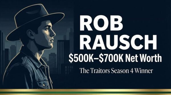 Rob Rausch Net Worth - The Traitors Season 4 Winner