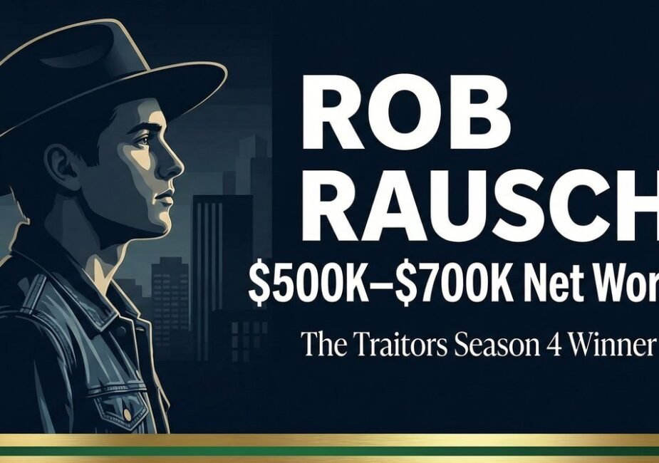 Rob Rausch Net Worth - The Traitors Season 4 Winner