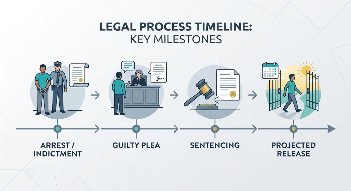 the federal drug case from indictment to 33 month sentence