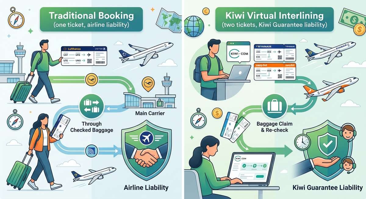 what is kiwicom and how does it actually work