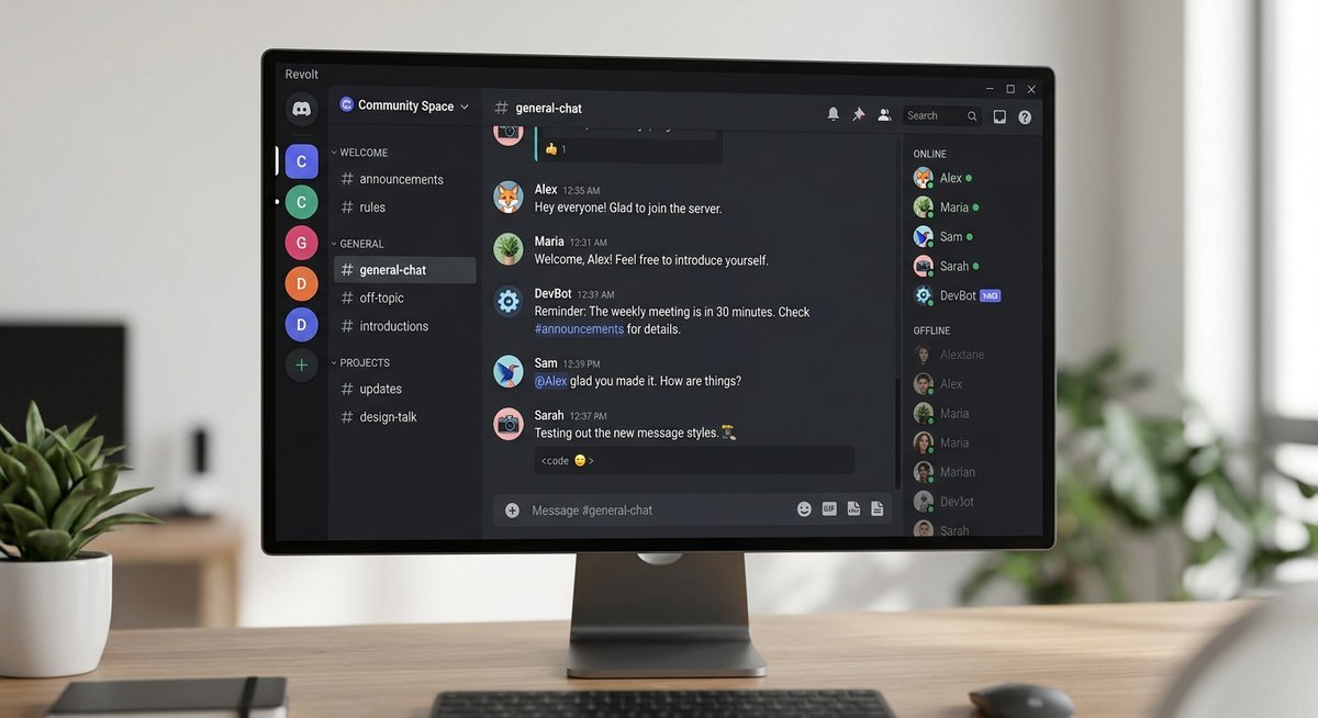 what is revolt chat and how does it work