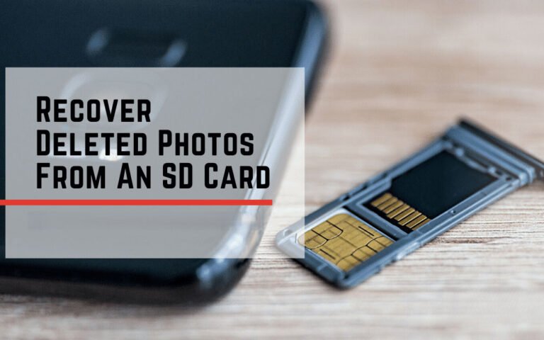 Can Deleted Photos Be Recovered from an SD Card?